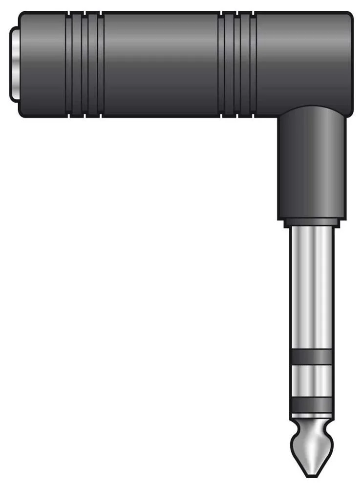 Adaptador de Ficha de Tomada Stereo de 6,3 Mm Ra - Tomada de Tomada Stereo de 6,3 Mm
