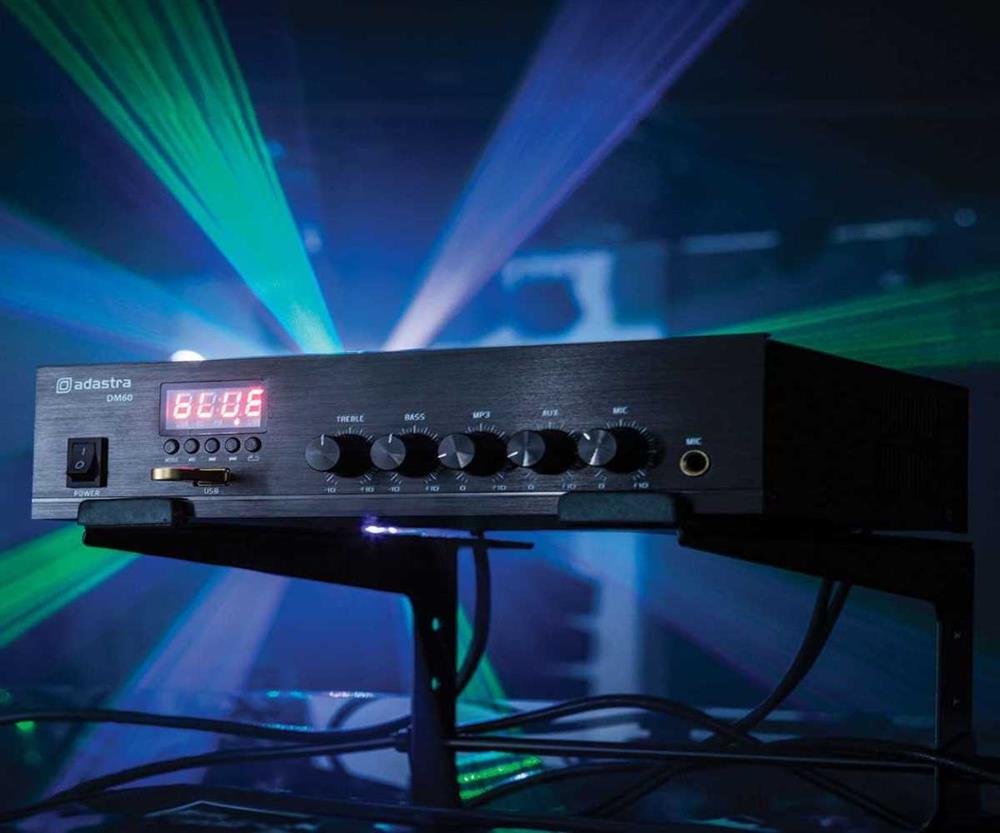 Dm60 Digital 100v Mixer-Amp 60w
