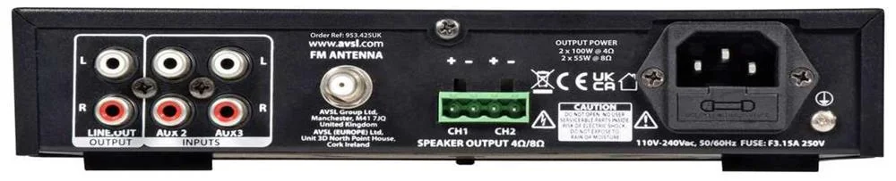 A200 Compact Mixer-Amp 2x100w