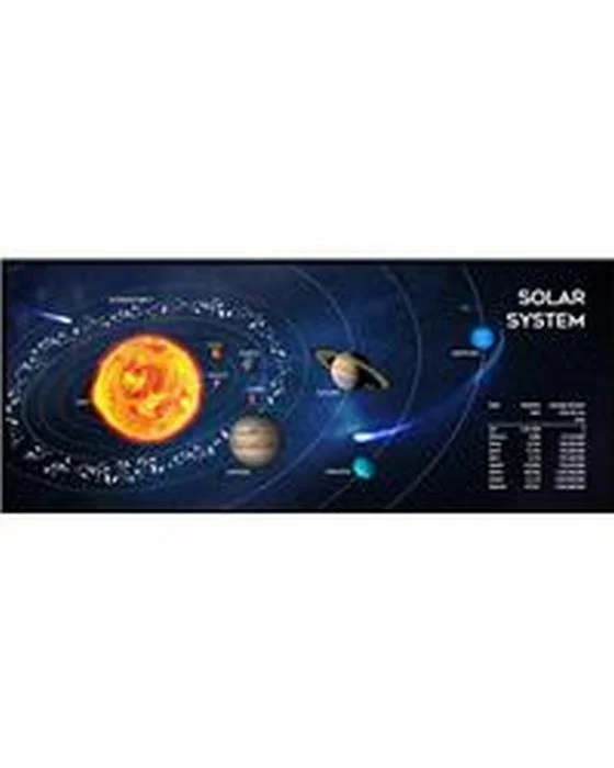 Gembird Mp-Solarsystem-Xl-01 Gaming Mouse Pad  Extra Large   Cosmos  350 X 900 Mm