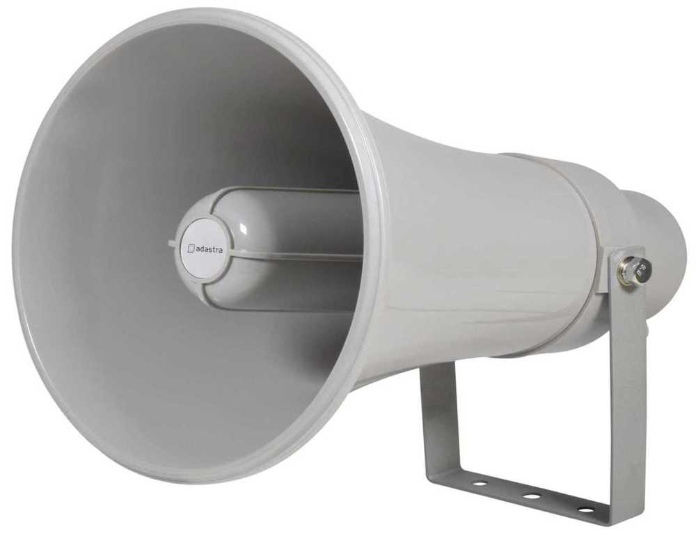 Adastra 952.265uk Megafone Exterior 15 W Cinzento