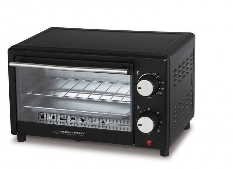 Forno Torradeira Esperanza Eko004 10 L 900 W Preto Grill