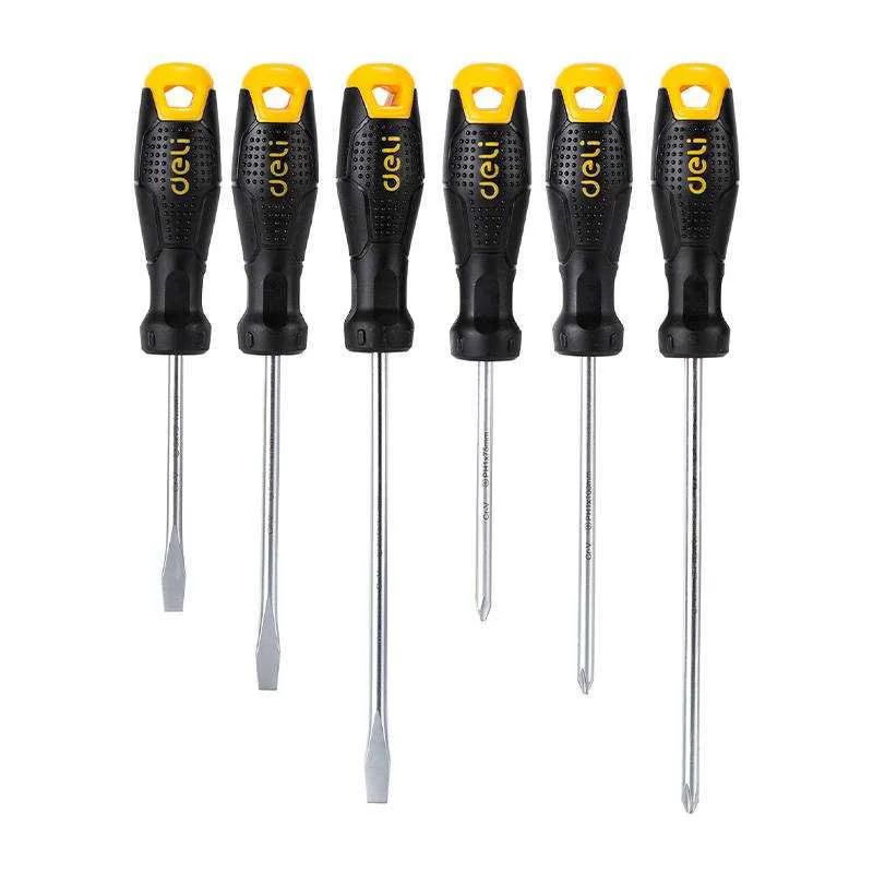 Sada roubováku Deli Tools Edl620006, S Magnetem, 6 Kusu