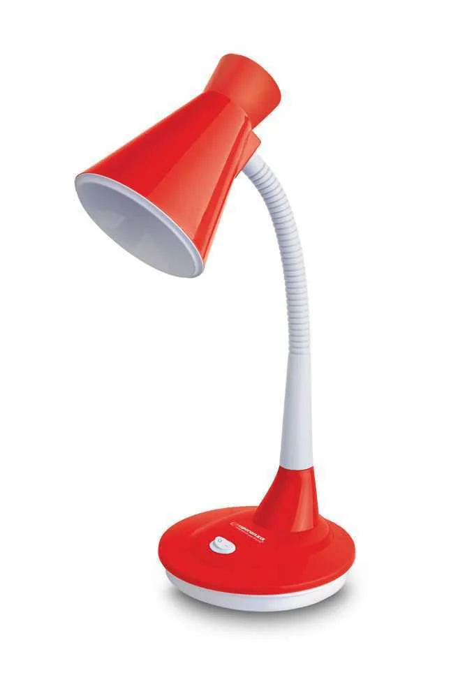 Candeeiro de Secretária Esperanza E27 Diadem Vermelho