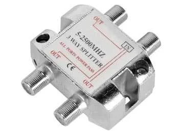 Repartidor c/ 3 Vias 5-2500Mhz