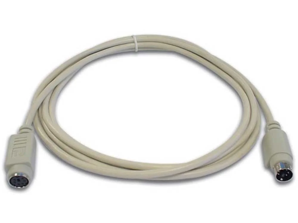 Ps/2 Keyboard Cable Mini Din6 Male - Mini Din6 Female / 2m