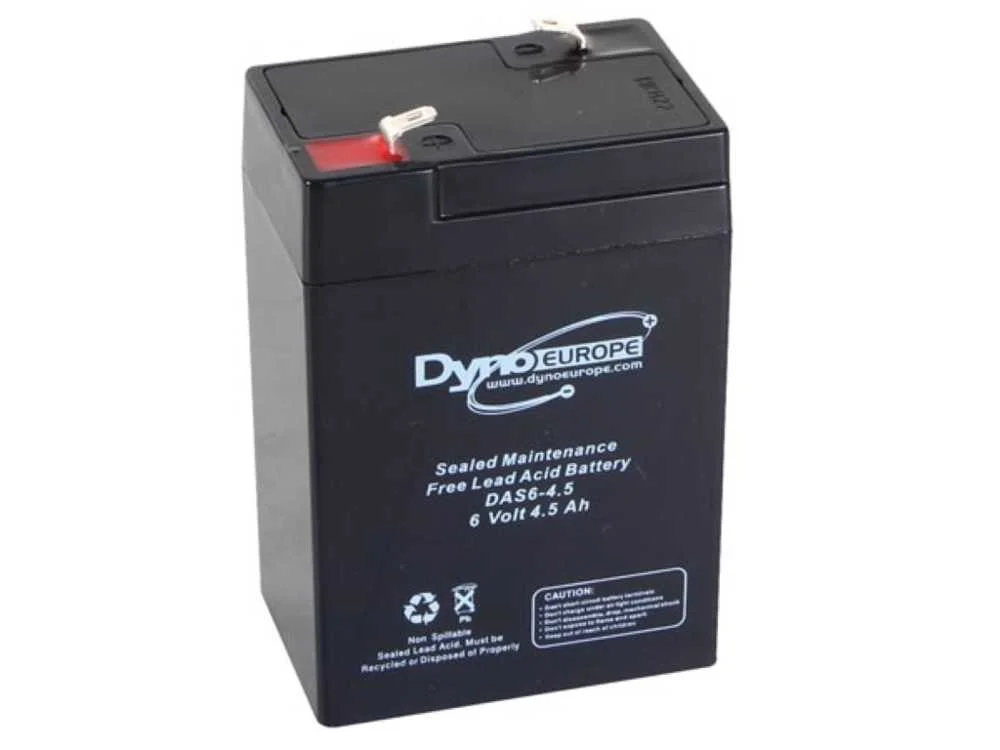 Lead Acid Battery 6 V - 4.5 Ah 70 X 48 X106 Mm
