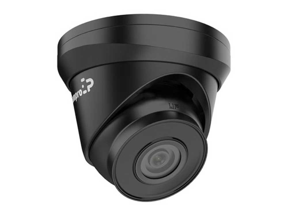 Câmara Tipo Torre de Rede Fixa Iv de 4 Mp (Ip) - Preta