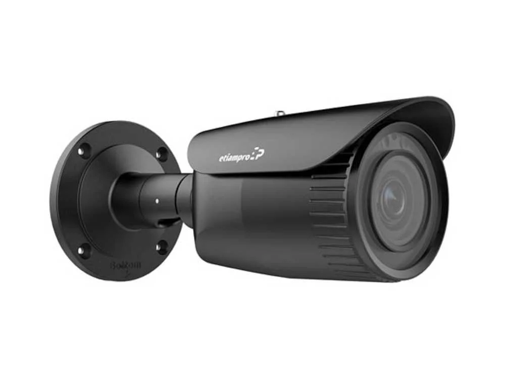 Camâra Ip - Tipo Bala - Varifocal - Preto - 2mp