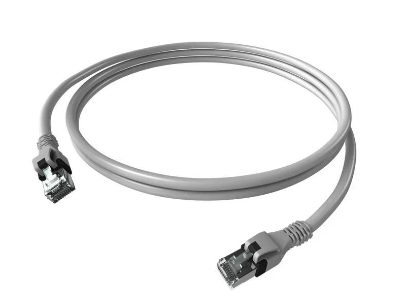Cabo de Liga&ccedil;&atilde;o Pushpull Ip20 Cat. 6a Dualboot 1:1 1,0m
