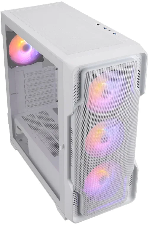 Geh Nanoxia Midi Ds-9 Argb Airflow Branco - Usb-C.