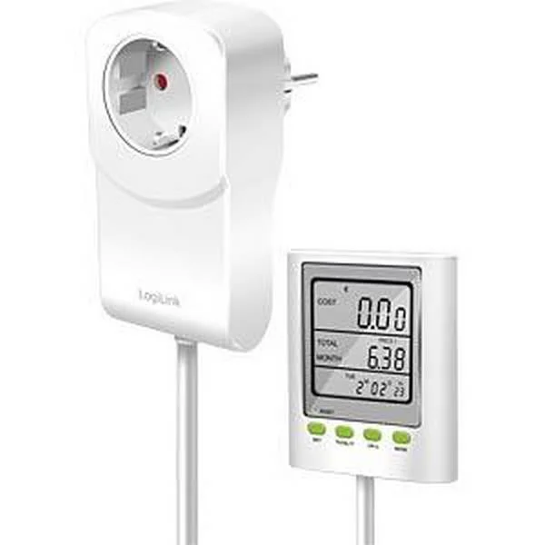 Logilink Energiekosten Messgerät Mit Co2-Emissionsberechnung