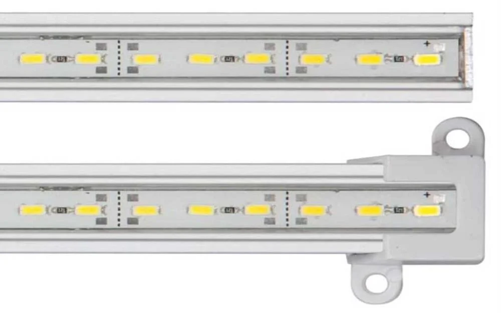 Fita LED Rígida de Alto Brilho - 89 Cm - Branco Quente