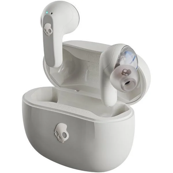 Headphones Skullcandy Rail True Wireless Bone/Orange Glow