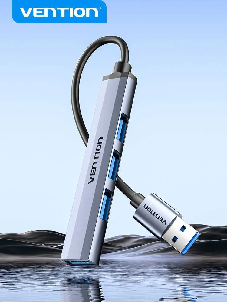 Mini Hub Usb 3.0 To Usb 3.0/3x2.0 Vention Ckohb 0.15m