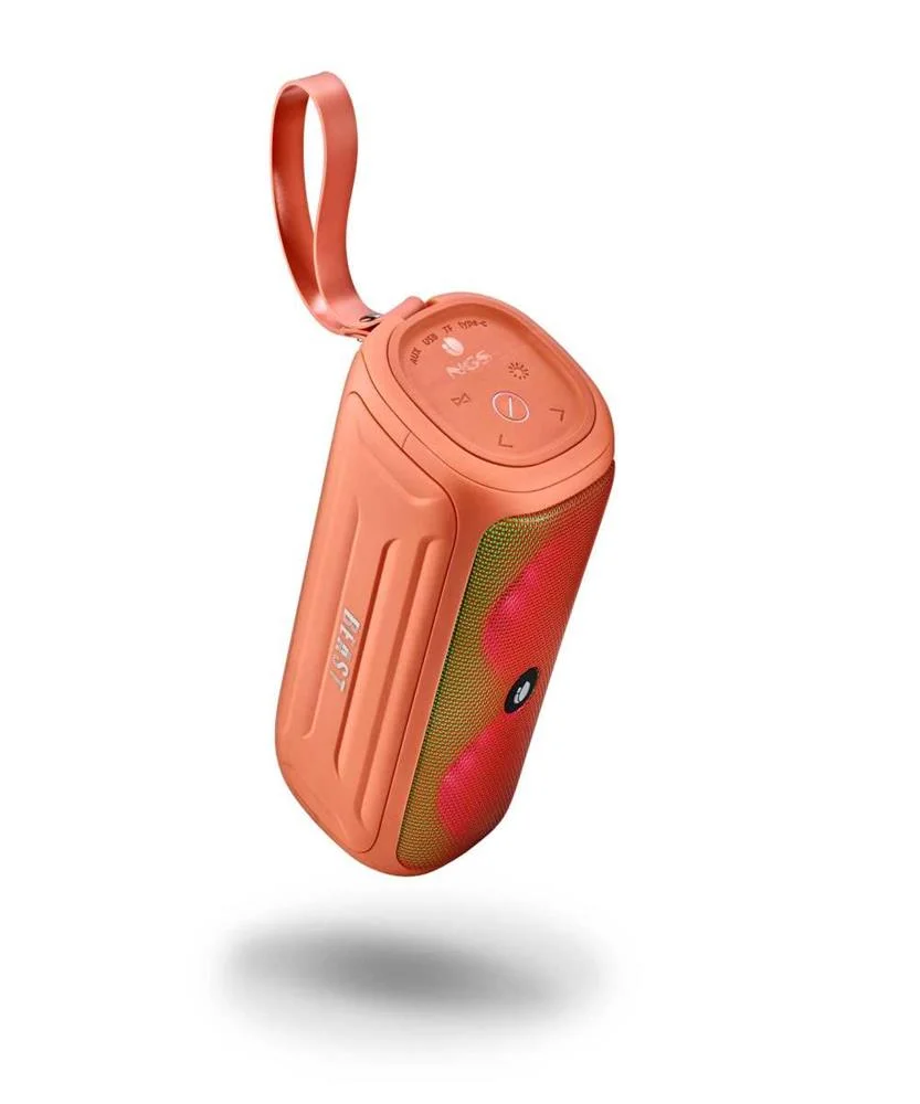 Ngs Roller Beast Coluna Portátil Estéreo Coral 32.