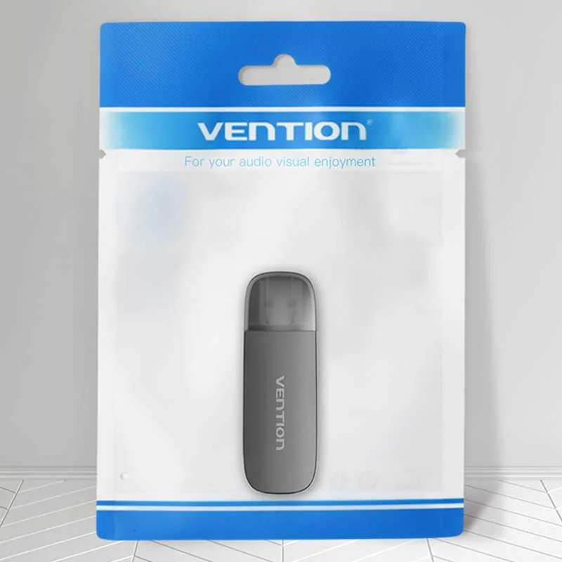 Vention Cleb0 Leitor de Cartões Usb Preto