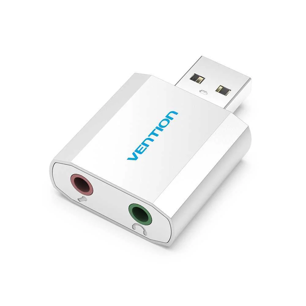 Vention Vab-S13 Placa de Som 2.1 Canais Usb