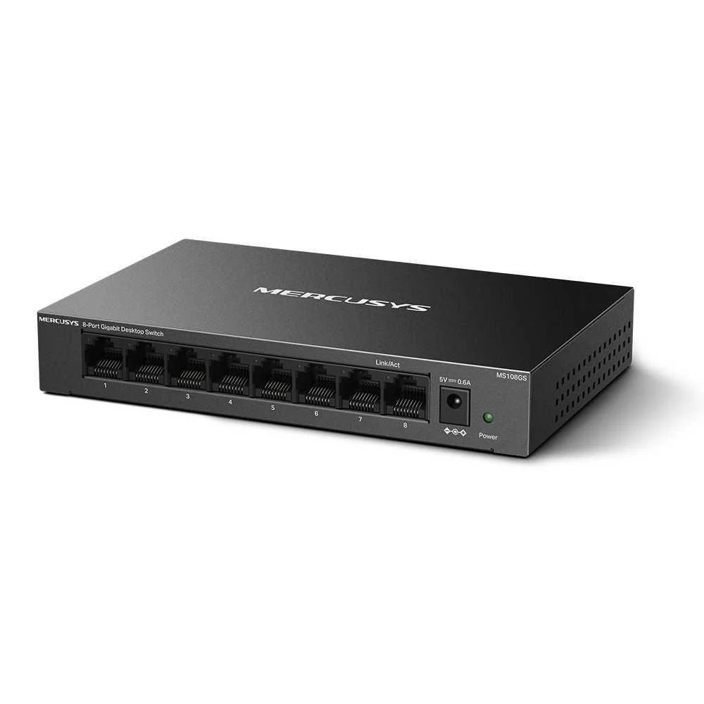 Mercusys Ms108gs Switch No Administrado Gigabit E.