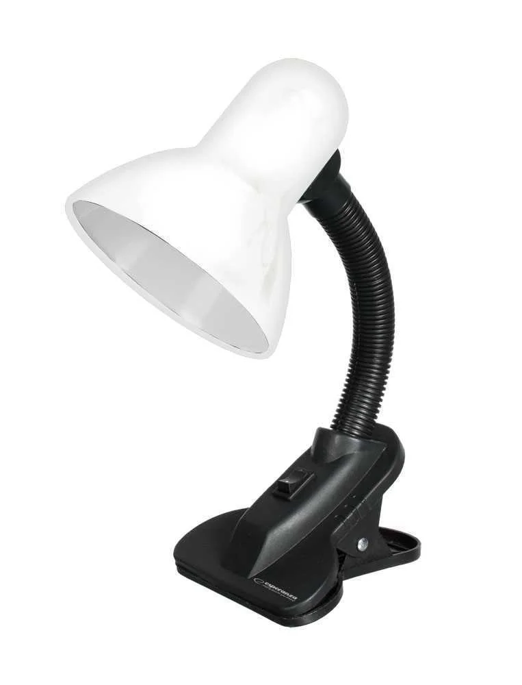 Candeeiro de Secretária Esperanza E27 Procyon Branco