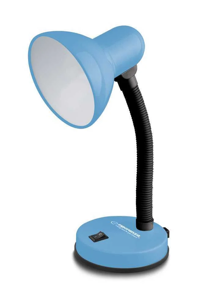 Candeeiro de Secretária Esperanza E27 Vega Blue