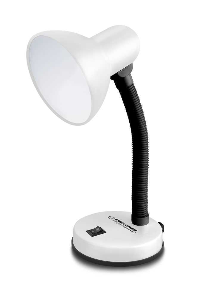 Candeeiro de secretária Esperanza E27 Vega Branco