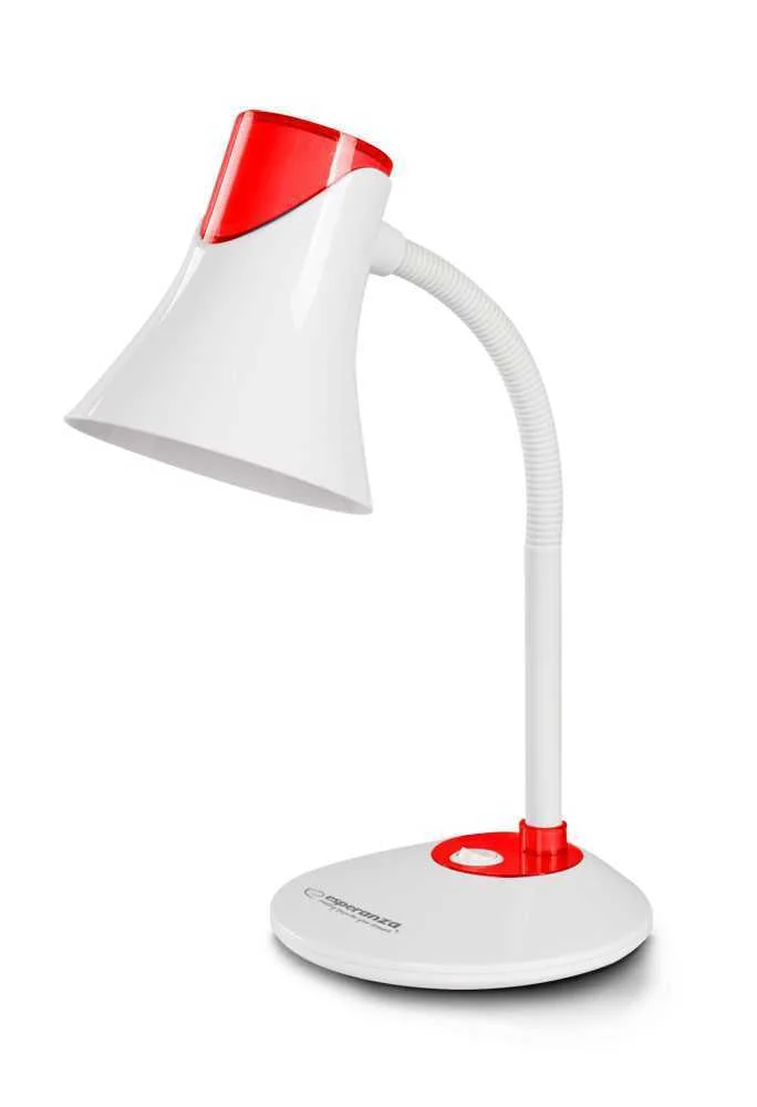 Esperanza Desk Lamp E27 Polaris Red