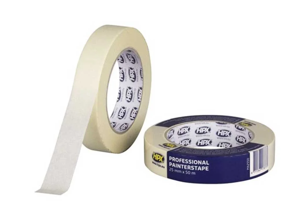 Masking Tape 60°c - Cream 25mm X 50m