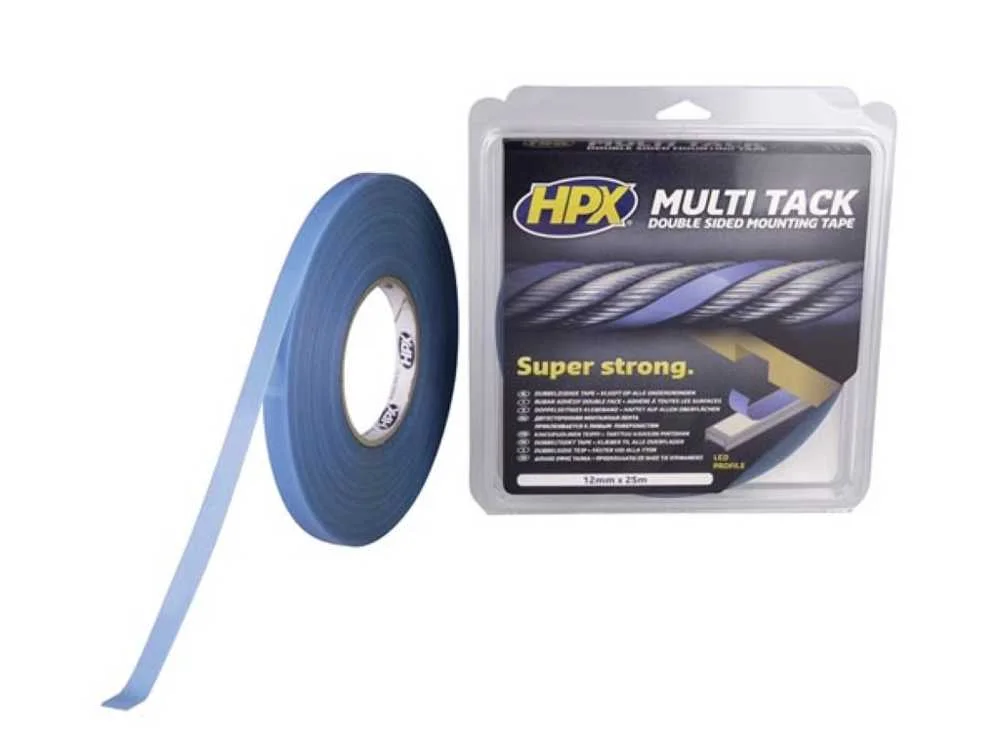 Fita Dupla Face "Multi-Tack" - Semi Transparente 12 Mm X 25 M