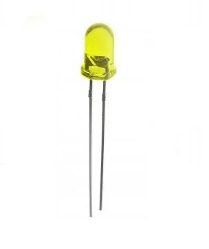 5mm Standard LED Lamp Yellow Transparent