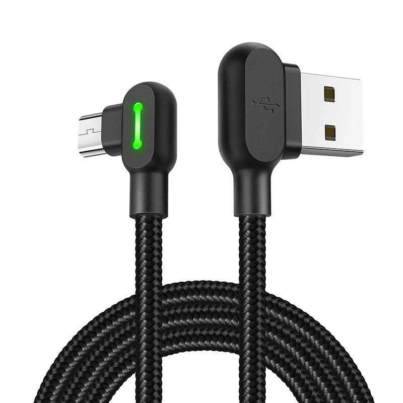 Cabo Usb-Micro Usb Mcdodo Ca-5280 Led, 1,2 M Preto