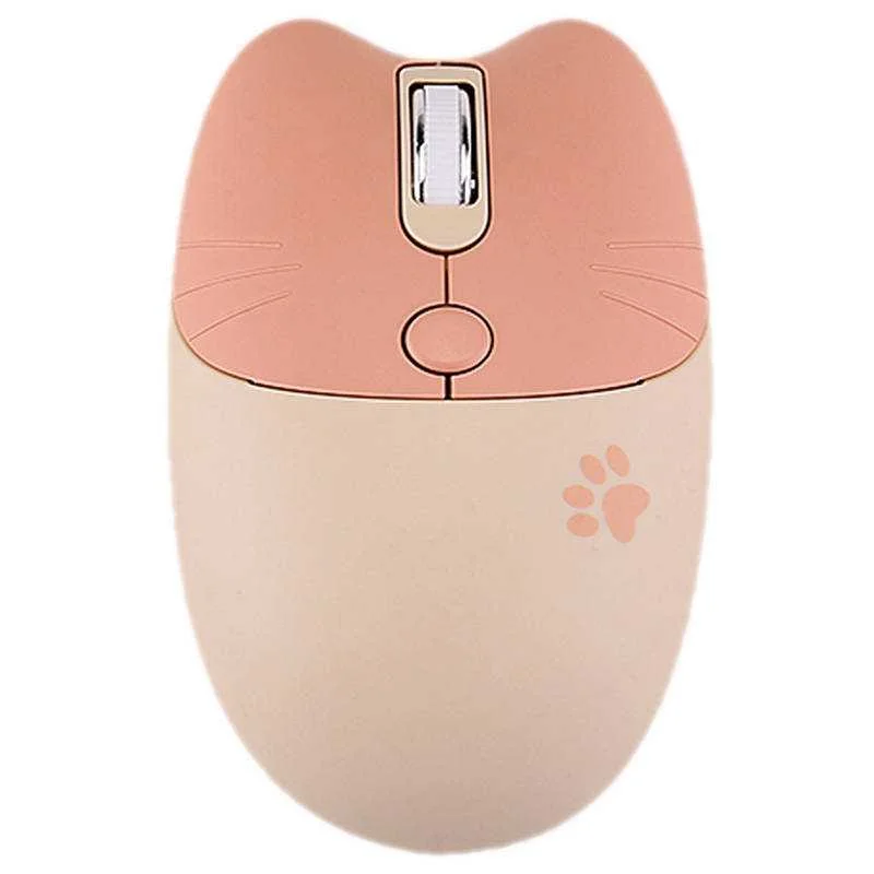 Rato Wireless M3dm 16000 Dpi Bege - Mofii