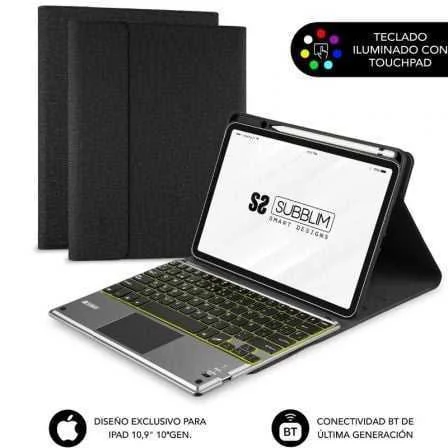 Funda Con Teclado Subblim Keytab Pro Bt para Tabl.