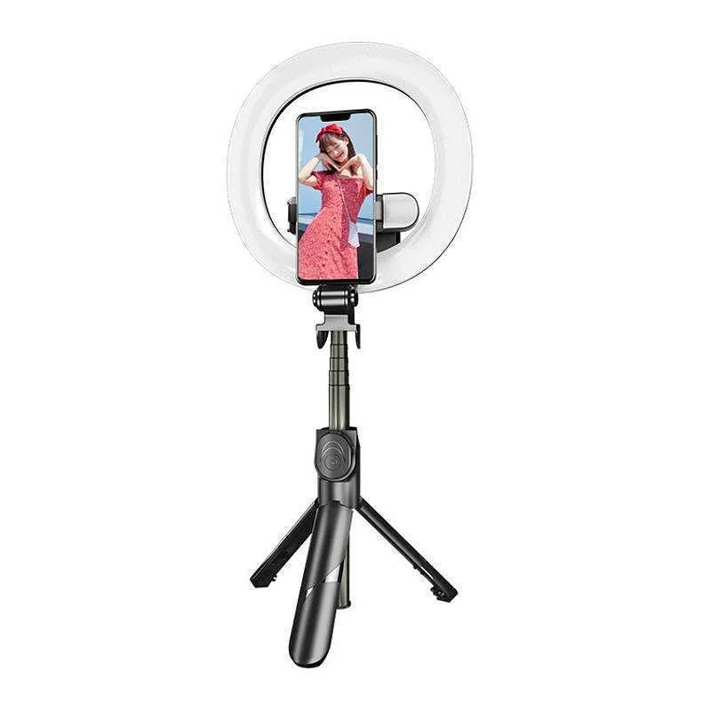 Selfie Tyc/Stativ Puluz Duplo Diodo Led