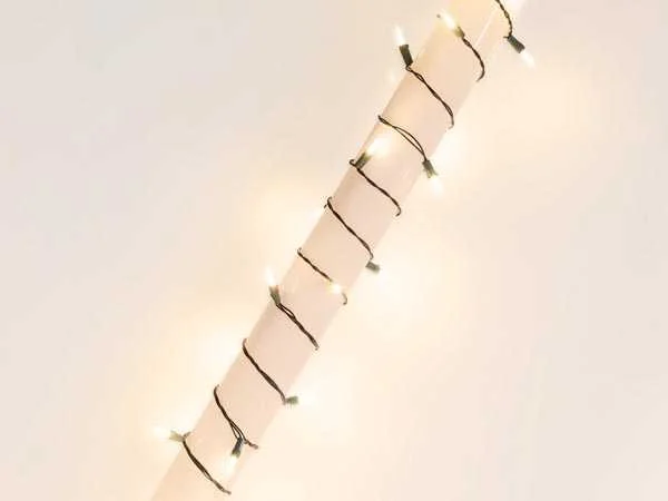 Origilight LED - 12 M - 80 Warm White Lamps - Green Wire - 31 V
