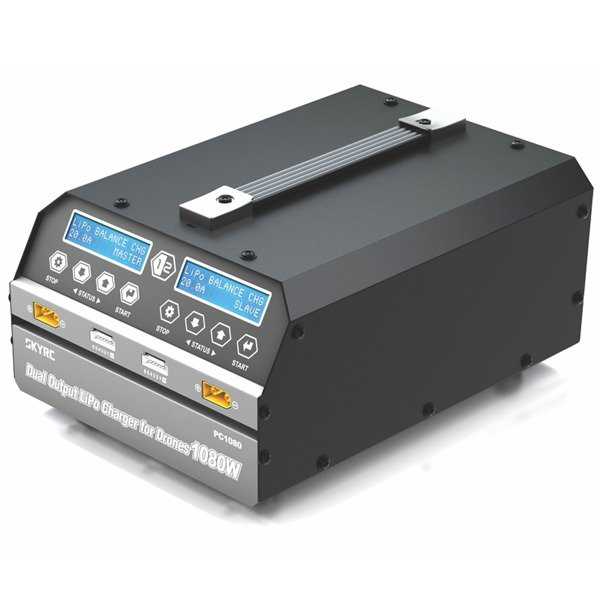 Carregador de Bateria PC1080 2 x 540W - SKYRC