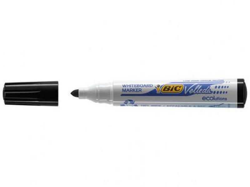 Marcador para Pizarra Blanca 1701 Tinta a Base de Alcohol Trazo 1,5mm. Negro Velleda 904937
