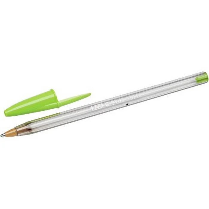 Boligrafo Cristal Fun Trazo 0,6 Mm. Color Lima Bic 927885.