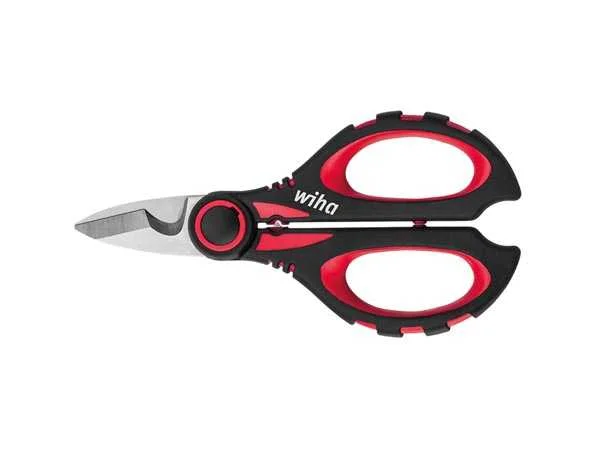 Tesoura Wiha para electricistas com função de eng.