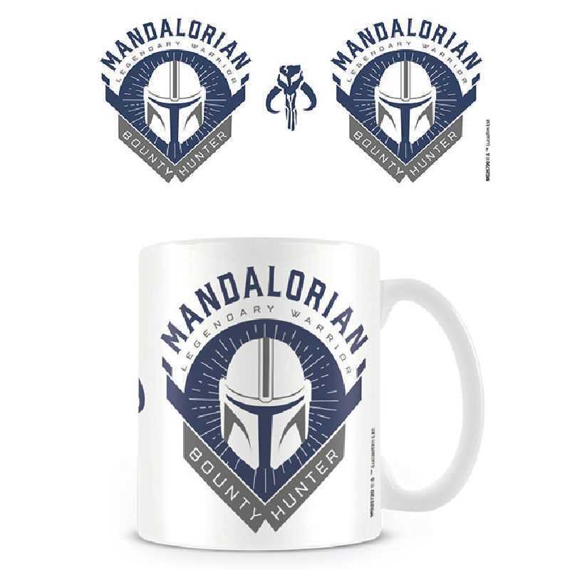 Taza Caçadores de Recompensas o Mandaloriano Guerra das Estrelas