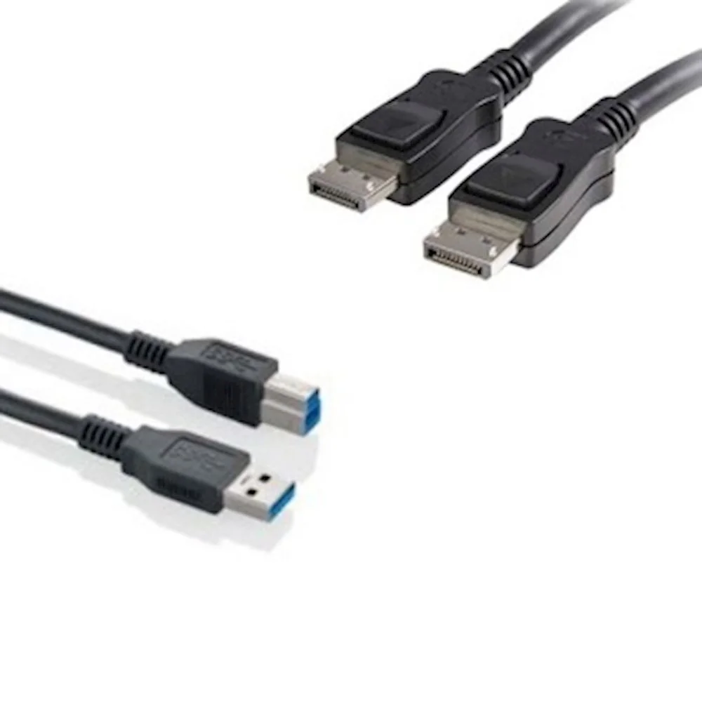 Cabos curtos Fujitsu Dp-Dp e Usb-Usb