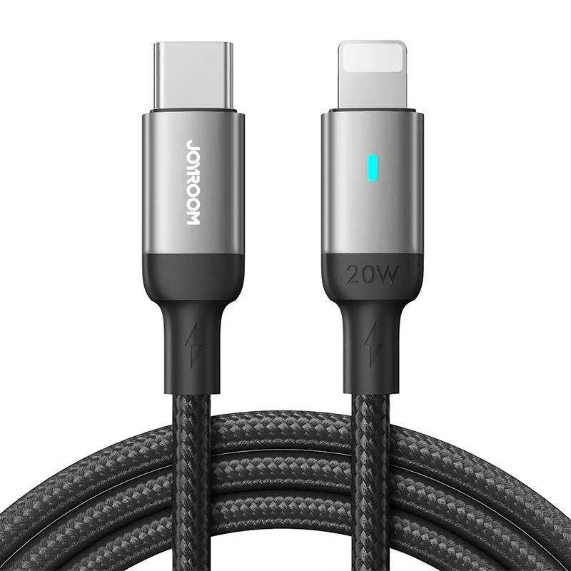 Kabel Usb Lightning Typ C 20w 1,2 M Joyroom S-Cl020a10 (Cerný)