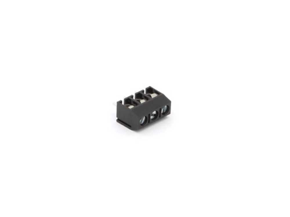 Screw Connector Print, 3 Poles, Low Type, 5mm Pitch