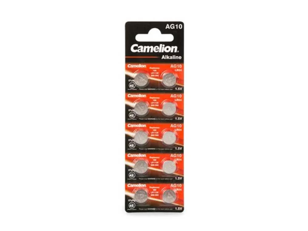 Watch Battery 1.5v-68&nbsp;mah Lr1130/Ag10 (10&nbsp;pcs/Bl)