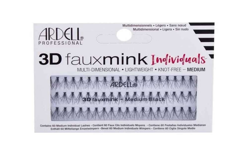 False Eyelashes 3d Faux Mink Individuals 60pc