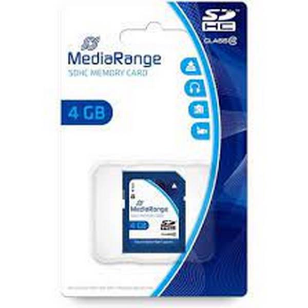 Cartão Sd Mediarange 4gb Sdhc Cl.10