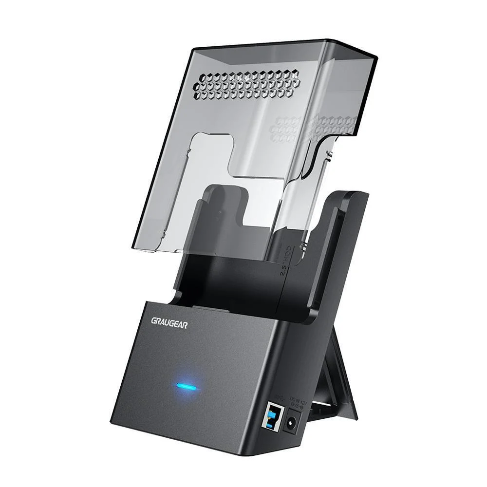 Compartimento de Doca Graugear para 3,5"/2,5" Hdd/Ssd, Usb3.2 Gen1