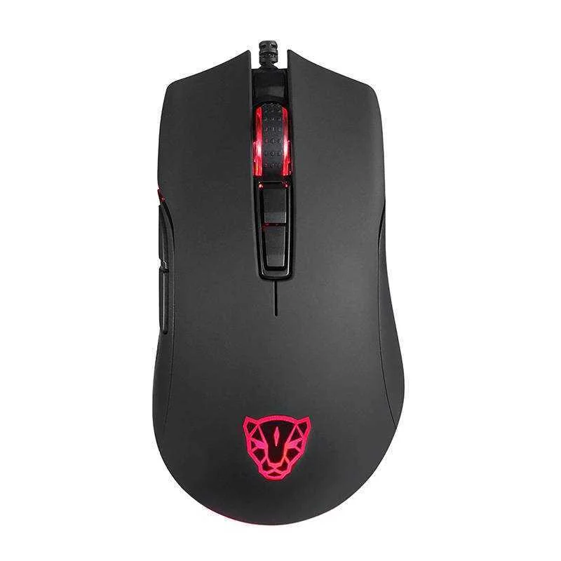Mmotospeed V70 Wired Gaming Mouse Cerná