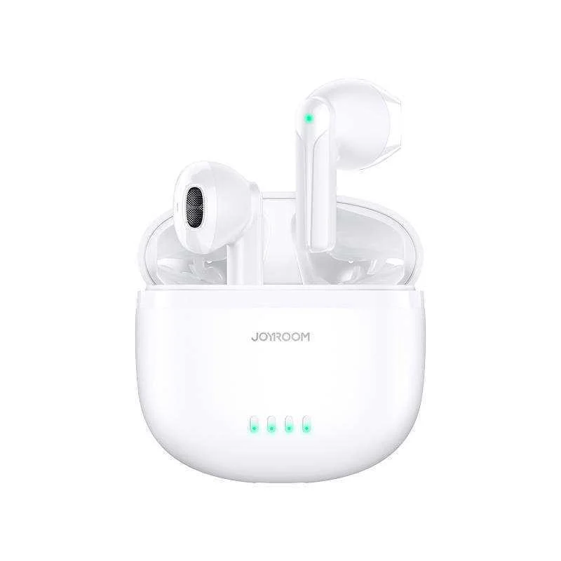 Auscultadores Intra-Auriculares True Joyroom Jr-Tl11 com Microfone Duplo (Branco)