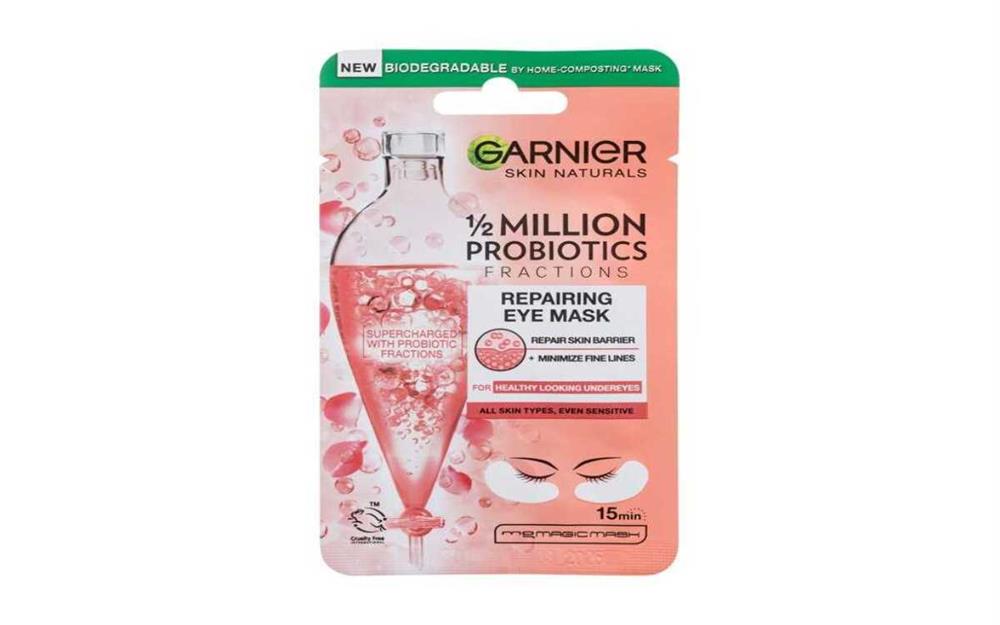 Máscara de Olhos Skin Naturals 1/2 Milhão de Probióticos Máscara de Olhos Reparadora 1 Unid.